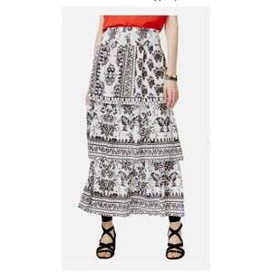 INC INTERNATIONAL CONCEPTS  Women's Tiered Skirt  Size Medium